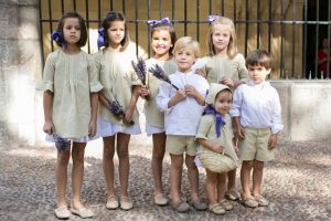 los niños en las bodas